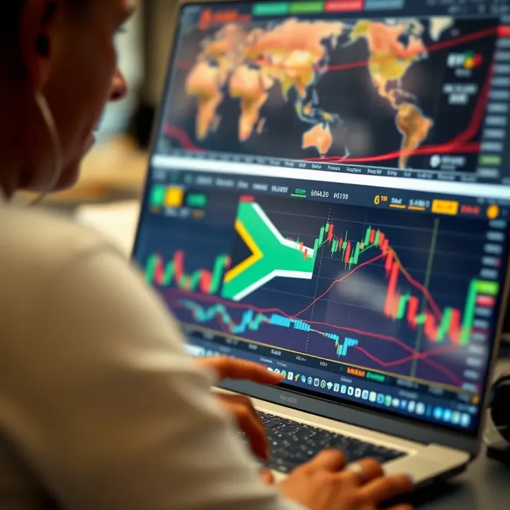 Visual overview of regulatory considerations and risk factors for South African traders using binary brokers