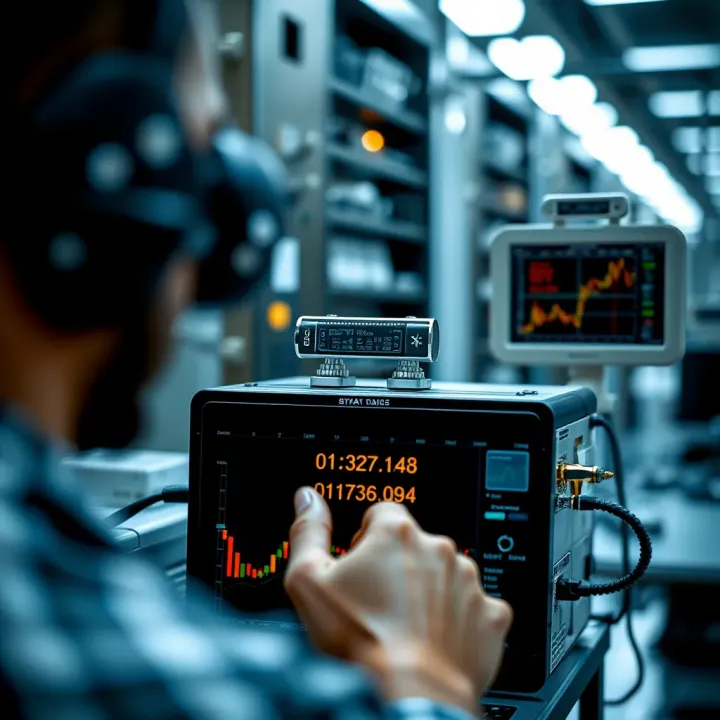 Applications of Binary Code Readers in Different Industries Illustration of various applications of binary code readers in computing, manufacturing, and telecommunications