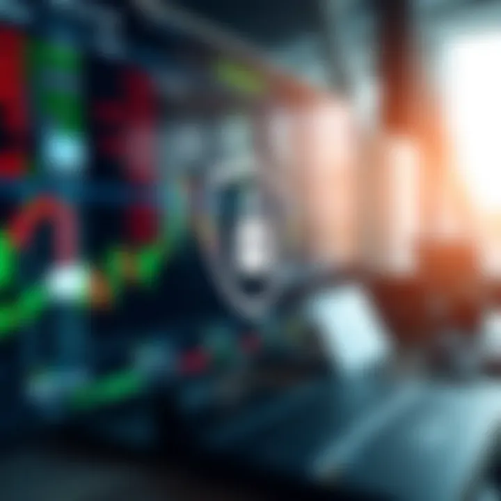 Secure Digital Environment for Forex Trading Secure forex trading environment with digital security icons and protected access