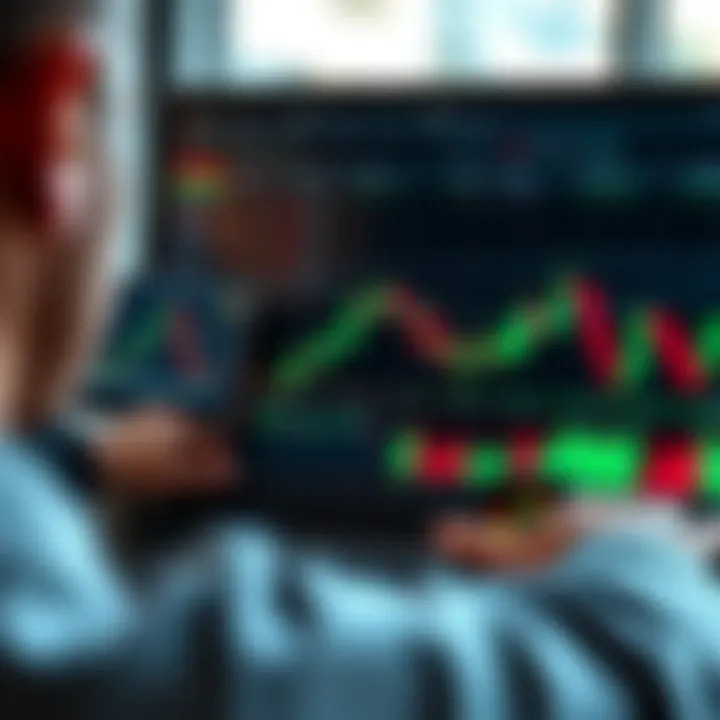 User interface of free forex trading software showing market charts and trading indicators