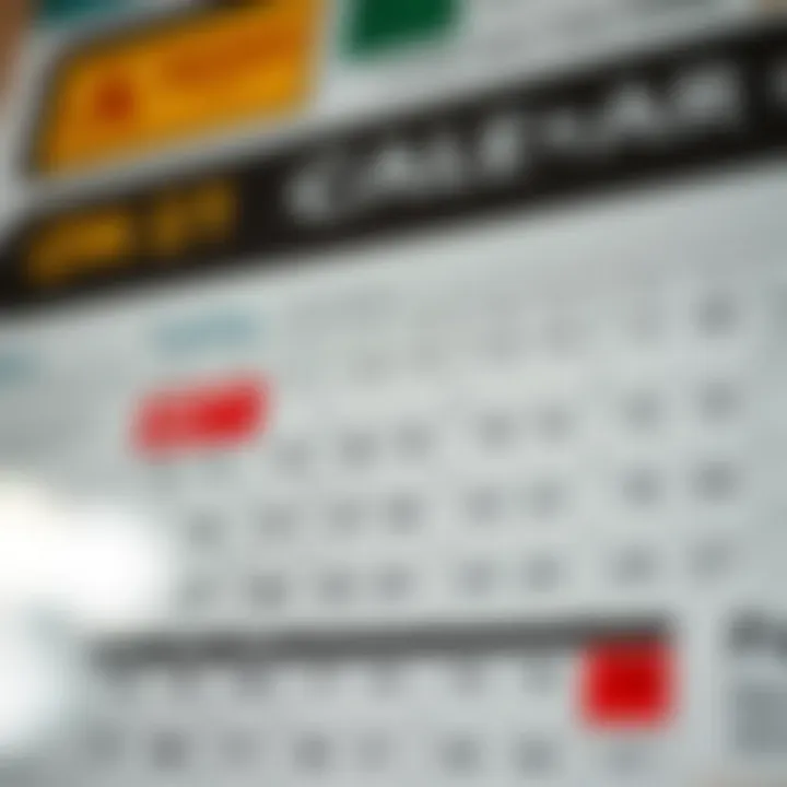 Dr Moosa Trading Hours and Visitor Schedule Calendar showing marked trading days and highlighted hours for Dr Moosa