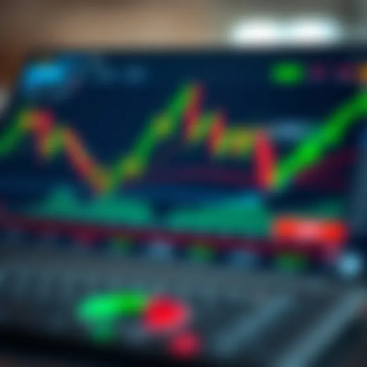 Illustration of leverage and margin call indicators on a forex trading platform interface