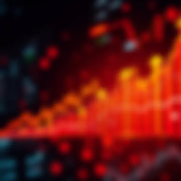 Motivational Forex Trading Wallpaper with Upward Trends Motivational forex trading wallpaper featuring upward trend graphs and financial symbols