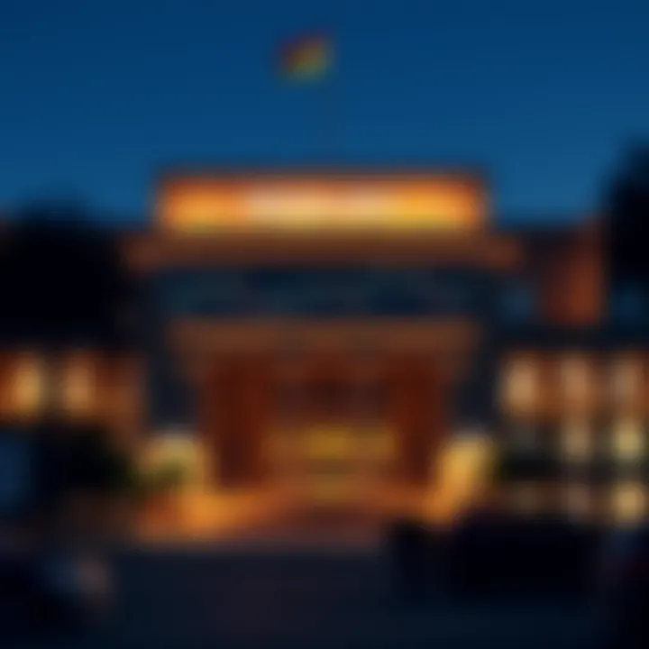 Regulatory Compliance and Licensing in South African Forex Market Regulatory building with financial charts illustrating compliance and licensed forex brokers