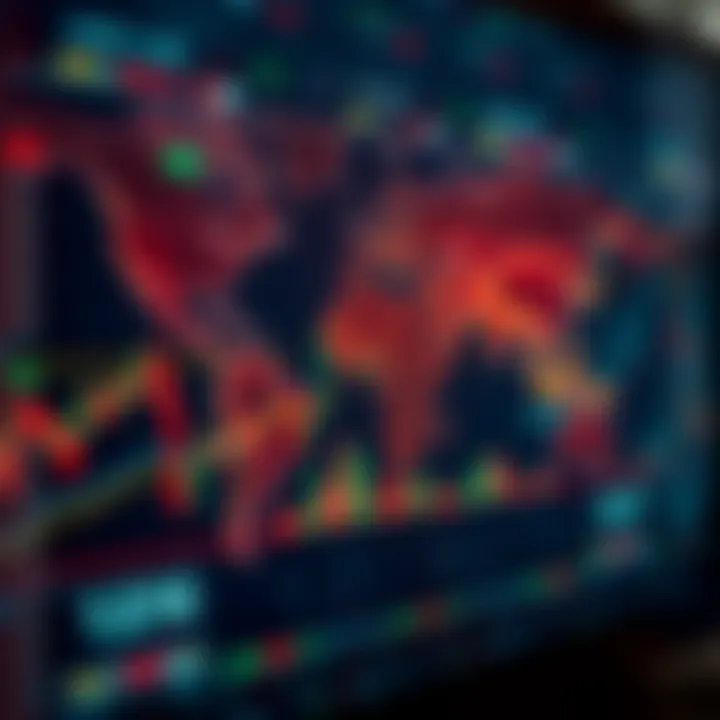 Global forex market showing overlapping trading sessions across major financial centers