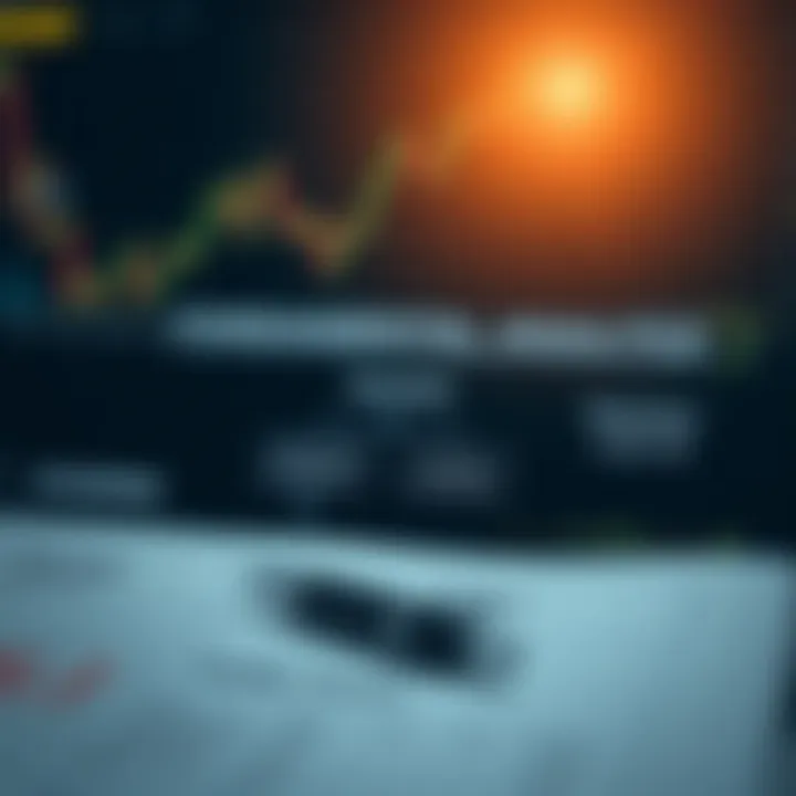 Diagram showing fundamental analysis strategies used in forex trading