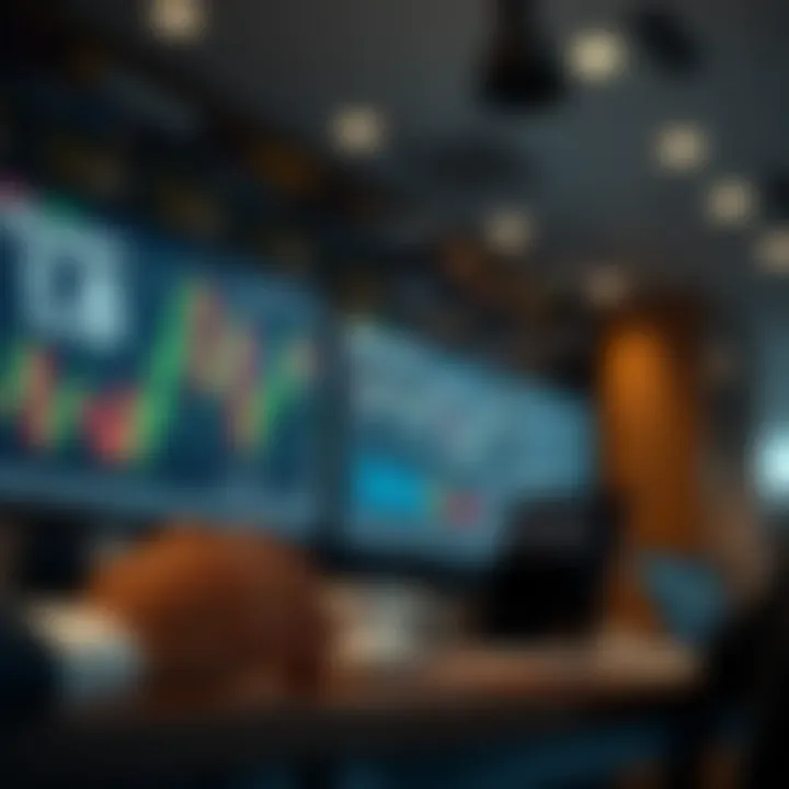 Diagram showing forex market factors like economic indicators, geopolitical events, and risk management strategies