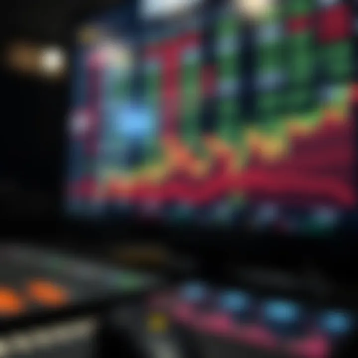 Calendar displaying scheduled economic events impacting forex market