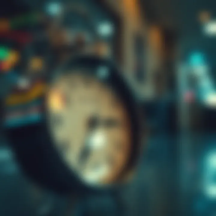 Clock showing specific hours representing game trading schedule in Bloemfontein