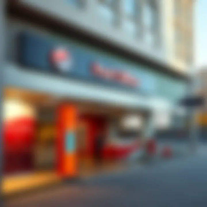 Front view of a Highveld Post Office branch with clear signage and a busy service counter