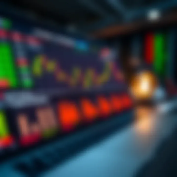 Visual representation of a forex trading plan highlighting goal setting and performance tracking elements