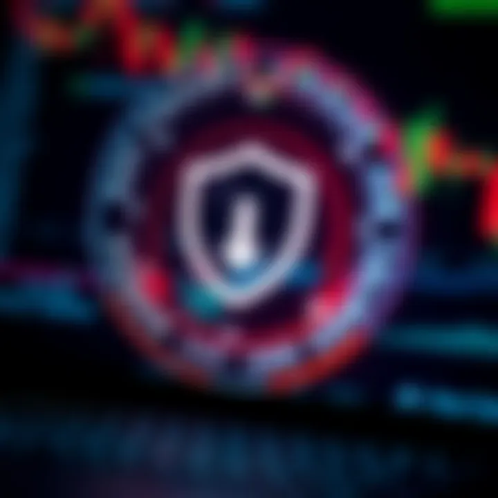 Secure download process for forex trading application with shield icon and download progress