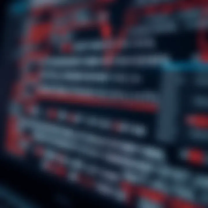 Diagram illustrating binary code application in web programming and security