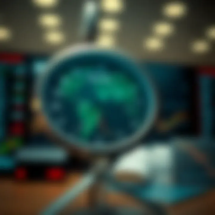 Global forex trading sessions clock showing different active markets across time zones