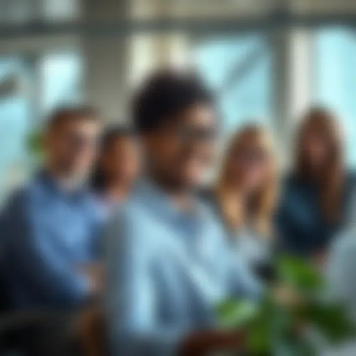 Illustration showing a supportive workplace environment highlighting inclusion and respect for all gender expressions