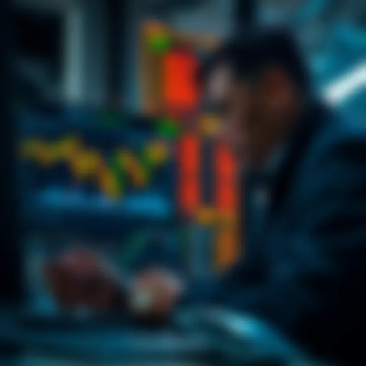 South African investor analyzing gold price charts on a digital trading platform