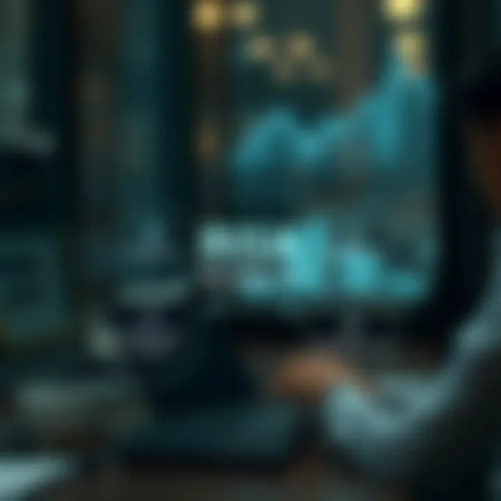 Diagram showing the key components of risk management including identification, analysis, and mitigation within a business environment