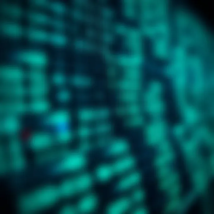 Visual representation of practical applications for hex to binary conversion in computing