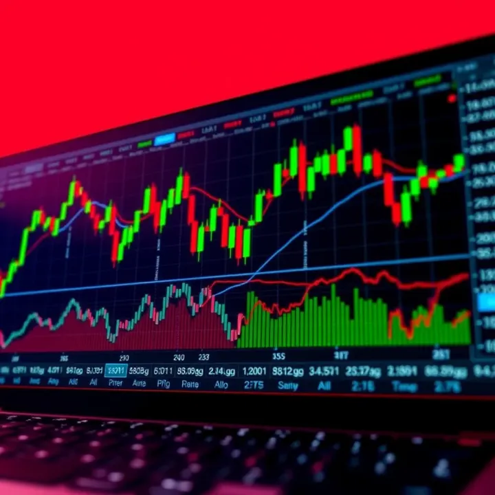 Chart displaying the Relative Strength Index (RSI) indicator with standard and customized settings for swing trading analysis