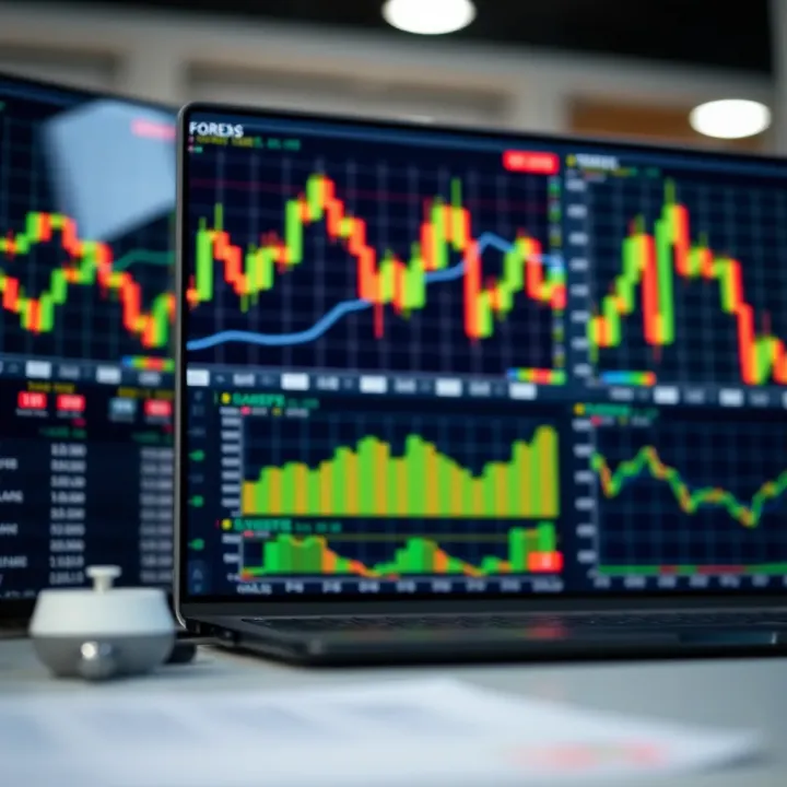 Forex trading platform displaying real-time currency charts and analytics for strategy planning