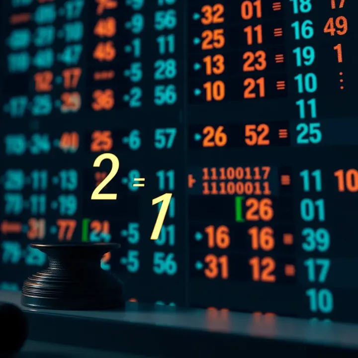 Visual representation of converting a decimal fraction to binary using multiplication by two