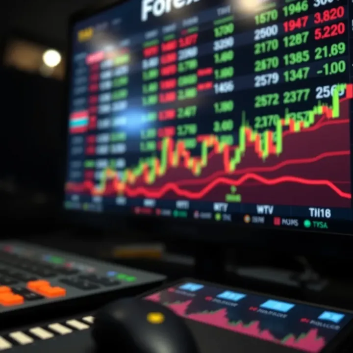 Calendar displaying scheduled economic events impacting forex market
