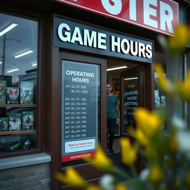 Game Store Trading Hours in South Africa Today
