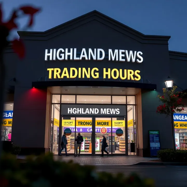 Highland Mews Witbank Trading Hours Guide