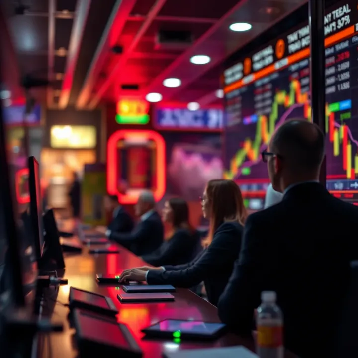 Conceptual illustration of transition from demo trading to real trading with confidence